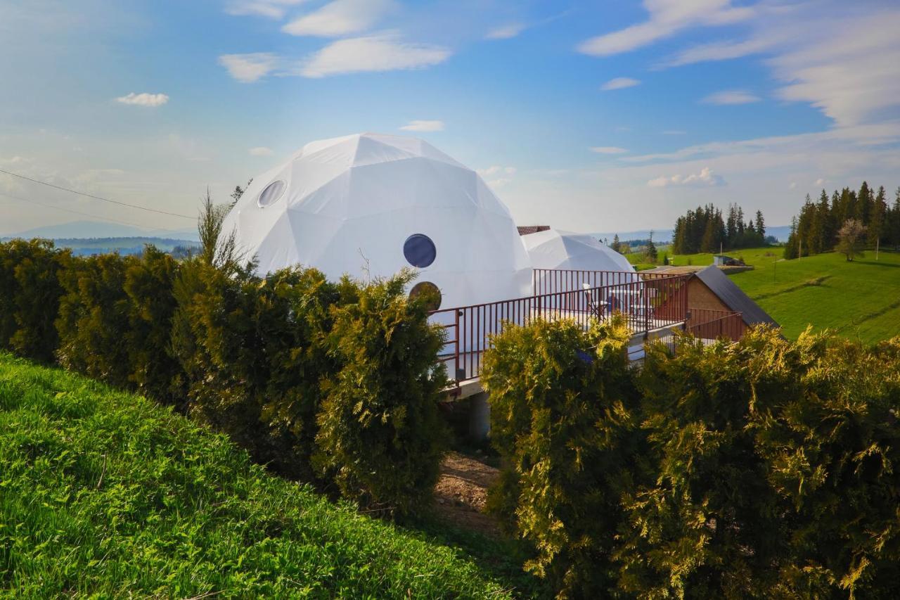 Glamping Gliczarow Klapnioki Bed & Breakfast Lesnica  Exterior photo