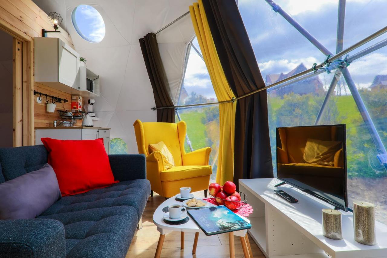 Glamping Gliczarow Klapnioki Bed & Breakfast Lesnica  Exterior photo
