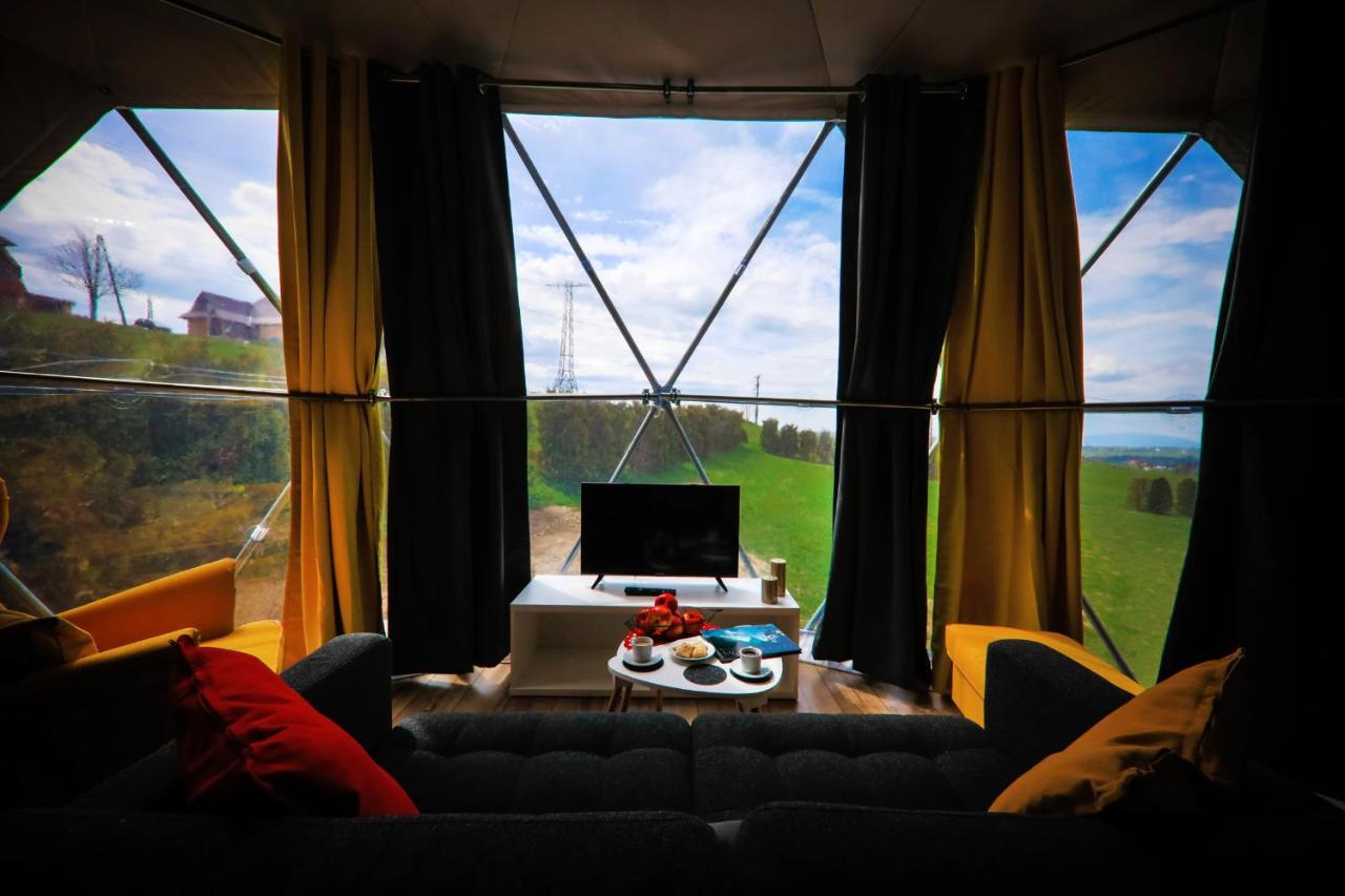 Glamping Gliczarow Klapnioki Bed & Breakfast Lesnica  Exterior photo