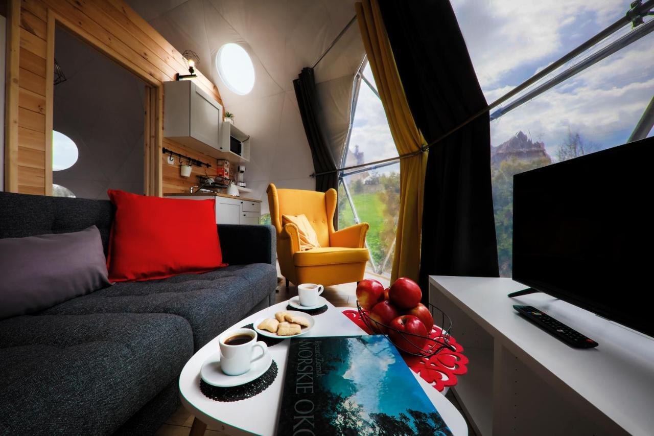Glamping Gliczarow Klapnioki Bed & Breakfast Lesnica  Exterior photo