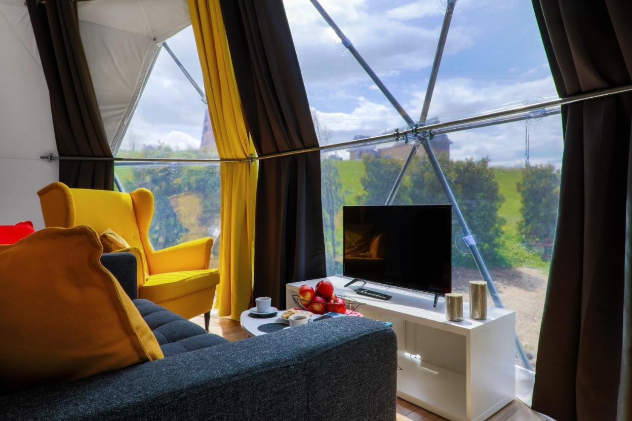 Glamping Gliczarow Klapnioki Bed & Breakfast Lesnica  Exterior photo